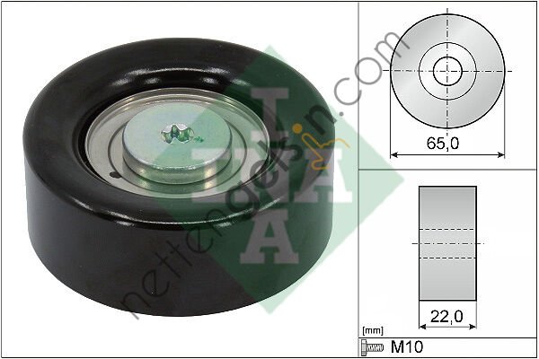 INA 532063910 ALTERNATOR GERGI RULMANI (AVARE) ACCENT ERA GETZ I20 I30 MATRIX CEED DIZEL 2006>  HYUNDAI BİNEK ALTERNATÖR GERGİ RULMANI