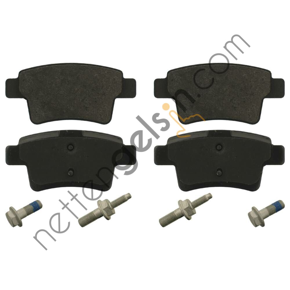 SWAG 64916793 ARKA FREN BALATASI C4 PICASSO C4 GRAND PICASSO 1,6 HDI 110FAP 1,8 16V 2,0 16  PEUGEOT-CITROEN BİNEK FREN BALATASI