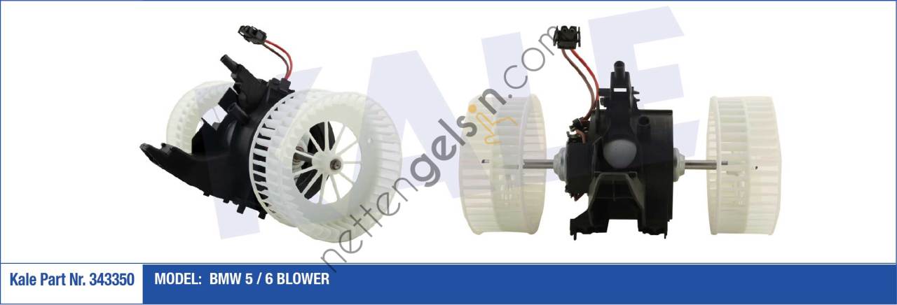 KALE 343350 KALORIFER MOTORU BMW E60 E61 E63 E64 12V  BMW BİNEK KALORİFER MOTORU