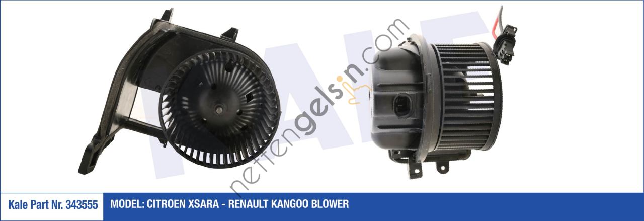 KALE 343555 KALORIFER MOTORU CLIO II KANGOO KLIMALI  RENAULT BİNEK KALORİFER MOTORU