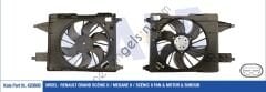 KALE 420800 FAN MOTORU MEGANE II SCENIC II  RENAULT BİNEK FAN MOTORU