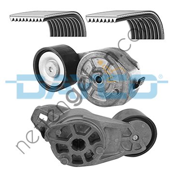 DAYCO KPV197HD KANALLI KAYIS SETI VOLVO FH400 05- FH460 05- FH480 05-  VOLVO AĞIR VASITA V KAYIS GERGI SETI