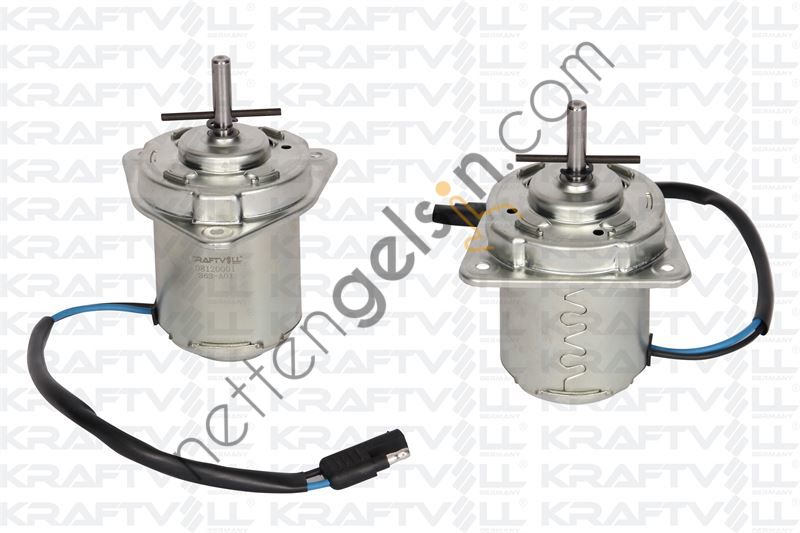 KRAFTVOLL 08120001 RADYATOR FAN MOTORU KABLOLU R9 R11 R19  RENAULT BİNEK FAN MOTORU