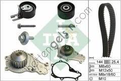 INA 530023930 DEVIRDAIMLI EKSANTRIK GERGI KITI (144x254) P206-P307-BIPPER-C1-C2-C3-NEMO-FIESTA-FUSION 1.4 HDI-TDCI  PEUGEOT-CITROEN BİNEK TRİGER SETİ