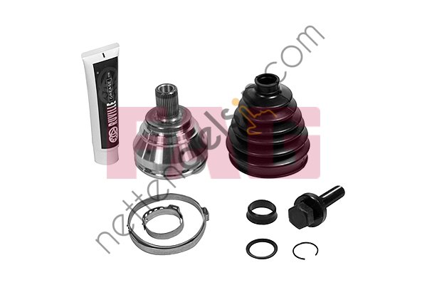 FAG 771001630 AKS KAFASI DIS CADDY TOURAN 04>15 CC 12>17 GOLF V VI ALTEA OCTAVIA 04>13 JETTA PASSAT LEON 06>14 TIGUAN 08>18 1.6 1.8 1.9 2.0 BJB BZB CBAA CAYD  VW-AUDI-SEAT-SKODA BİNEK AKS KAFASI
