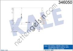 KALE 346050 MOTOR RADYATORU POLO IV 1,4i/1,6i/1,7SDI/ 1,9SDI/TDI/1,4D MANUEL  VW-AUDI-SEAT-SKODA BİNEK MOTOR SU RADYATORU