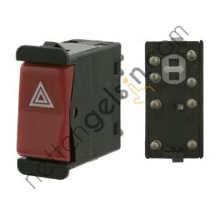 FEBI 24199 DORTLU FLASOR DUGMESI 190 W201 85>93 W126 85>91 C123 77>85 S123 79>85  MERCEDES BİNEK