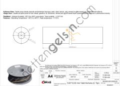 IBRAS 68437 5.0mm x 12.0mm UNIVERSAL YAKIT HORTUMU ( MAKARALI )C TIPI  GENEL BİNEK RULO HORTUM