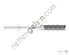 BEHR AD206000S KURUTUCU 203 / 209 ( KLİMA )(AD206000S) A2038350147 MERCEDES
