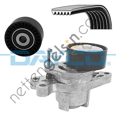 DAYCO KPV542 V KAYIS SETI FIORINO-NEMO-BIPPER-206 1.4 KLIMASIZ  PEUGEOT-CITROEN BİNEK V KAYIS GERGI SETI