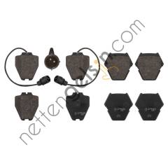 SWAG 32916763 ON FREN BALATASI FISLI A6 3,7 03 99 07 00 A8 2,5TDI 2,8 3,3TDI 3,7 4,2 W12 QUATTRO 04 96 09 02  VW-AUDI-SEAT-SKODA BİNEK FREN BALATASI
