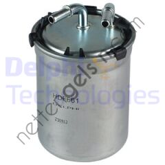 DELPHI HDF661 YAKIT FILTRESI (MAZOT) POLO V IBIZA FABIA II 1,2TDI A1 2,0TDI 10>  VW-AUDI-SEAT-SKODA BİNEK YAKIT FİLTRESİ