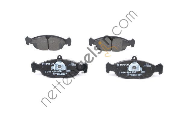 BOSCH 0986460938 ON FREN BALATASI VECTRA A ASTRA F CORSA A B COMBO B  OPEL BİNEK FREN BALATASI