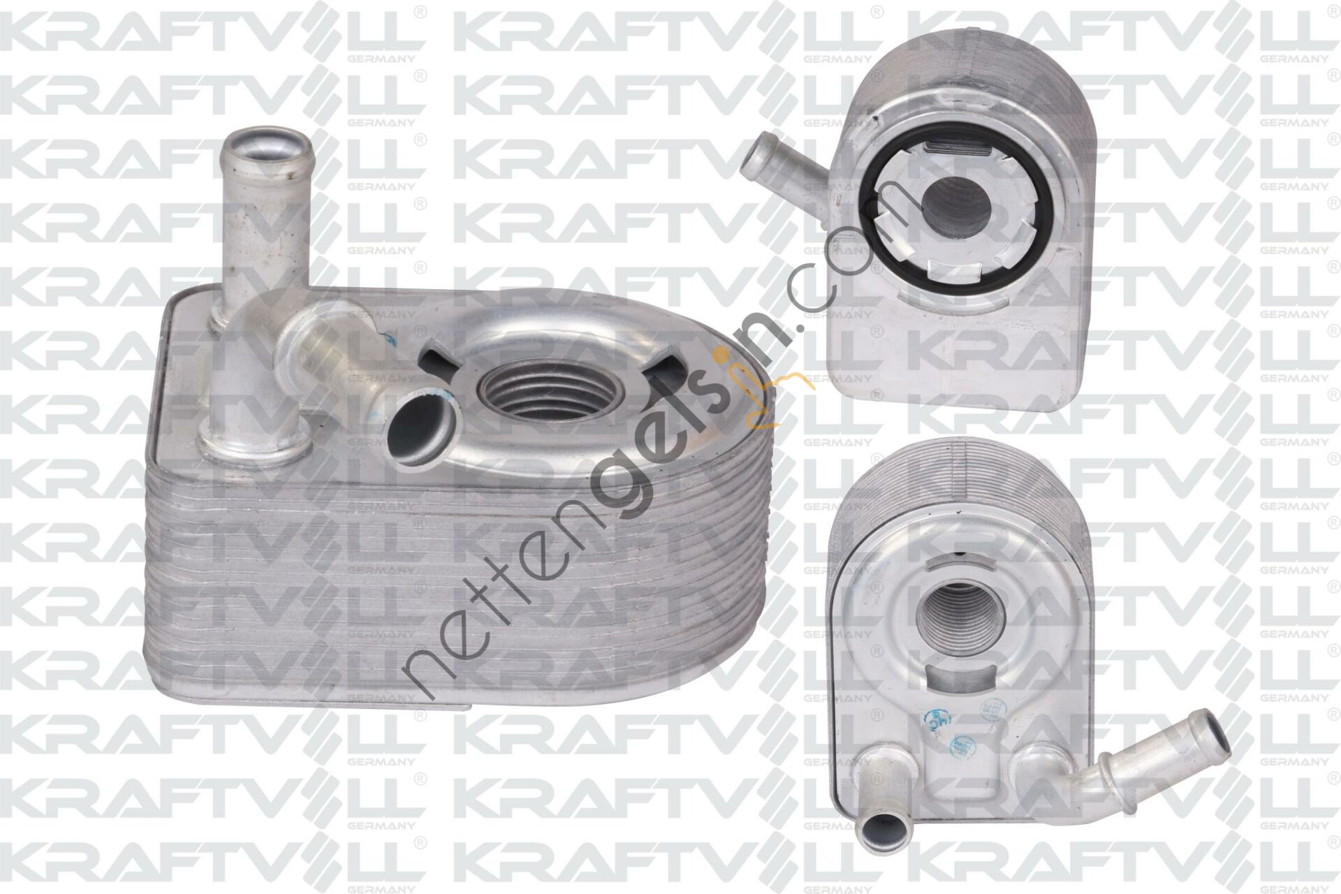 KRAFTVOLL 08090089 MOTOR YAG SOGUTUCUSU KOMPLE 1,6 ZETEC 16V FOCUS II III 04>14 / MONDEO II III 1,6 ZETEC 16V 07>14  FORD BİNEK MOTOR YAĞ SOĞUTUCU