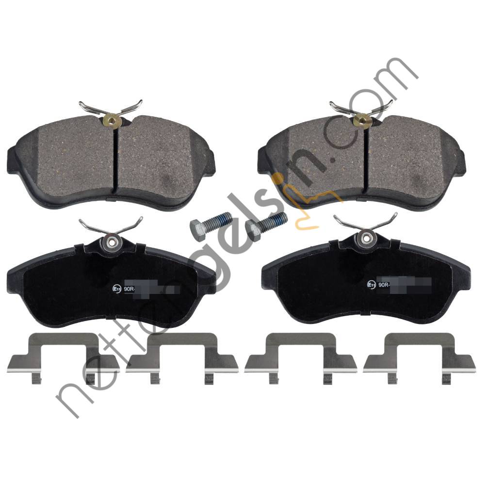SWAG 64916591 ON FREN BALATASI C2 C3 1,4 1,6 HDI 16V (90HP) 16V,1,6 16V,1,6HDI 1,6 VTR 03>  PEUGEOT-CITROEN BİNEK FREN BALATASI