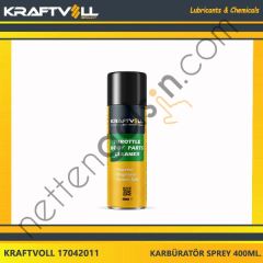 KRAFTVOLL 17042011 KARBÜRATÖR TEMİZLEME SPREY 400 ML.  YAĞ & ANTİFİRİZ BİNEK ! MUHTELIF