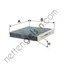 FILTRON K 1223A POLEN FILTRESI (KARBONLU) INSIGNIA ASTRA J MERIVA B MOKKA AVEO T300 CRUZE TRAX  OPEL BİNEK POLEN FİLTRESİ