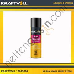 KRAFTVOLL 17043004 KLIMA BOMBASI 200ML.  YAĞ & ANTİFİRİZ BİNEK ! TEMIZLEME SPREYI