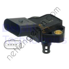 DELPHI PS10159 MAP BASINC SENSORU BEETLE PASSAT 01>15 CC GOLF V VI JETTA 06> A3 A4 A6 TT 01>  VW-AUDI-SEAT-SKODA BİNEK BASINÇ SENSÖRÜ