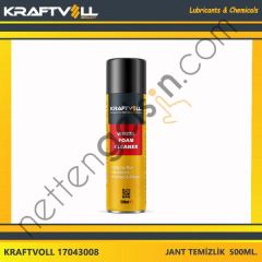 KRAFTVOLL 17043008 JANT TEMIZLEYICI KÖPÜK SPREY  YAĞ & ANTİFİRİZ BİNEK ! TEMIZLEME SPREYI