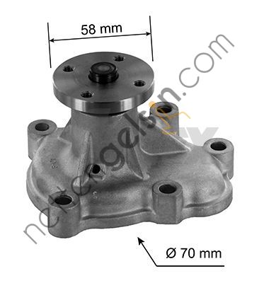 AIRTEX AX:1550 DEVİRDAİM OPEL CORSA B/COMBO B X17DT 1334115 OPEL