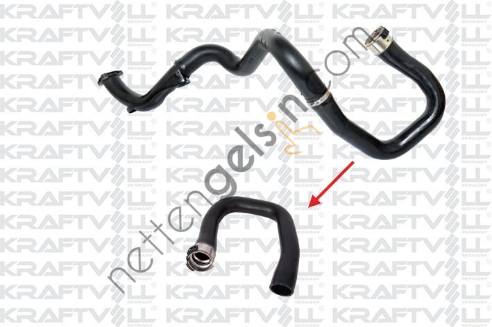 KRAFTVOLL 10031488 TURBO HORTUMU (METAL UCLU) CORSA D 1,3D  OPEL BİNEK TURBO HORTUMU