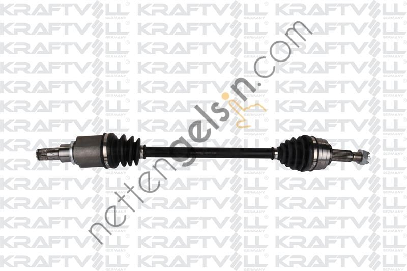 KRAFTVOLL 01010177 ON AKS KOMPLE SOL NISSAN MICRA IV 2010 -> (K13 KASA) OTOMATIK VITES  NISSAN BİNEK AKS MİLİ