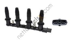 MARELLI 359000601300 ATESLEME BOBINI ASTRA H ASTRA G CORSA D INSIGNIA A MERIVA A VECTRA C ZAFIRA B A16LEL A16LER A16LET A16XER Z16LEL Z16LER Z16LET Z16XE1 Z16XEP Z16XER Z18XER 10458316 (DELPHI CE20009-12B1A EŞDEĞERİ) OPEL BİNEK ATEŞLEME BOBİNİ