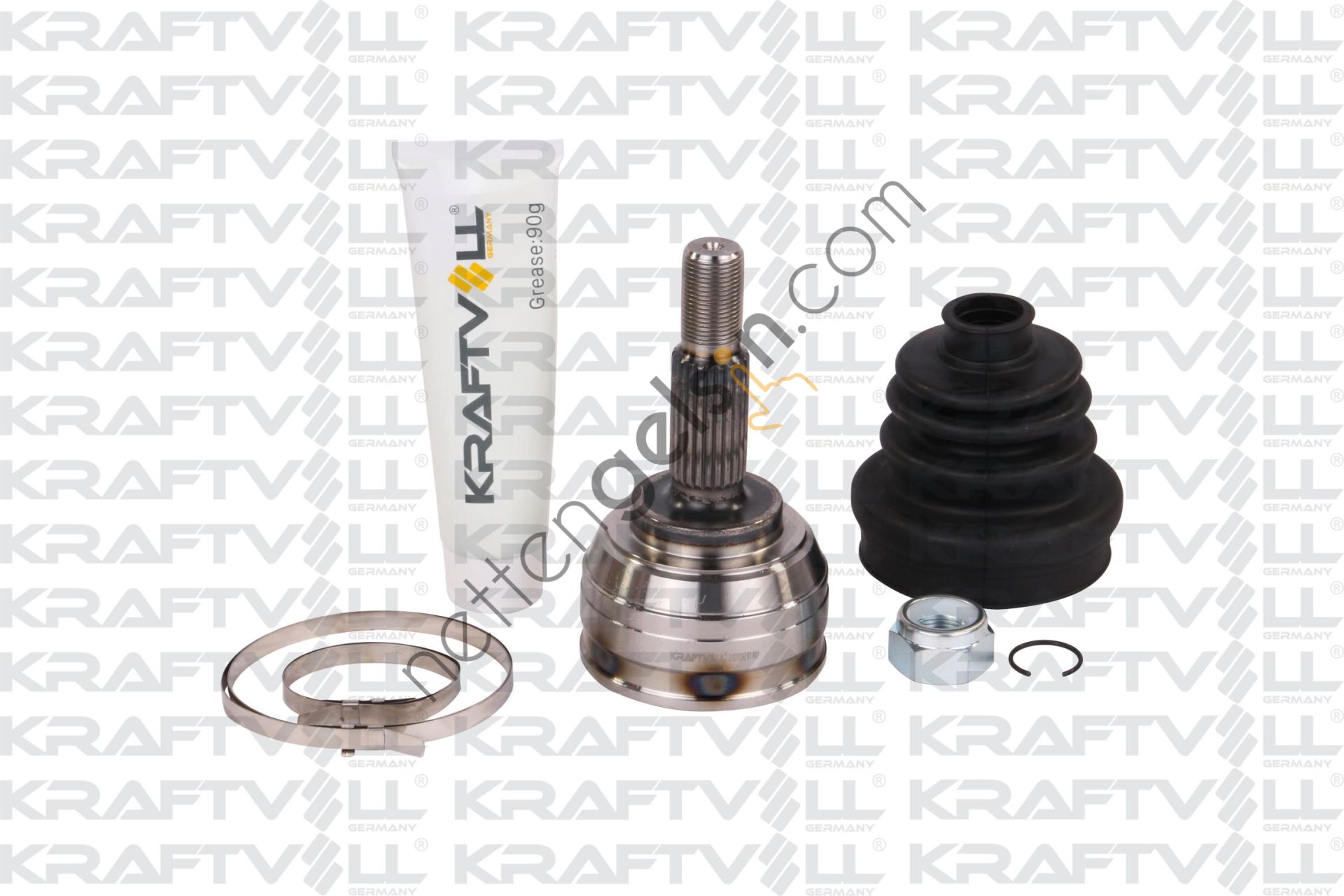 KRAFTVOLL 01020092 AKS KAFASI DIS CLIO III MODUS 1,4 16V MEGANE 1,5DCI 04> (DIS FREZE:23 DIS FREZE:29 UZUNLUK:143MM)  RENAULT BİNEK AKS KAFASI