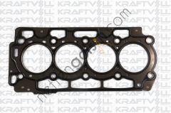 KRAFTVOLL 12010003 SILINDIR KAPAK CONTASI CELIK P206 P307 P107 P207 307 C1 C2 C3 (I II III) XSARA 208 DS3 DV4TD / DV4C (1,4 HDI 8V) FIESTA FUSION 1,4TDCI DURATORQ (2 DELIK) KALINLIK: (1,25MM)  FORD BİNEK MOTOR SILINDIR KAPAK CONTASI
