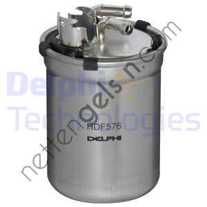 DELPHI HDF576 YAKIT FILTRESI (MAZOT) POLO IV FABIA II CORDABA III IBIZA IV 1,9 TDI 01 / 02>  VW-AUDI-SEAT-SKODA BİNEK YAKIT FİLTRESİ