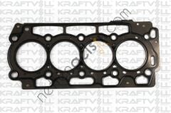 KRAFTVOLL 12010004 SILINDIR KAPAK CONTASI CELIK P206 P307 P107 P207 307 C1 C2 C3 (I II III) XSARA 208 DS3 DV4TD / DV4C (1,4 HDI 8V) FIESTA FUSION 1,4TDCI DURATORQ (3 DELIK) KALINLIK: (1,30MM)  FORD BİNEK MOTOR SILINDIR KAPAK CONTASI