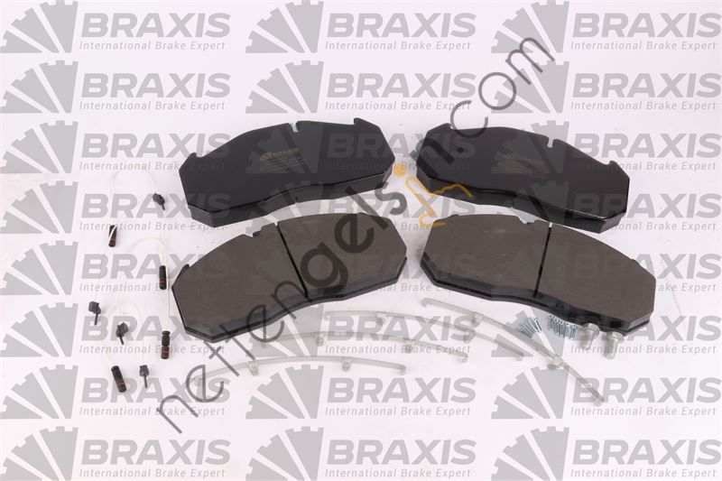 BRAXIS AB5026 FREN BALATASI ON MERCEDES O403 O404 OTOBUS FISLI 94>  MERCEDES AĞIR VASITA FREN BALATASI
