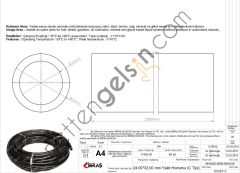 IBRAS 68513 24.0mm x 32.0mm UNIVERSAL YAKIT HORTUMU ( MAKARASIZ )C TIPI  GENEL BİNEK RULO HORTUM