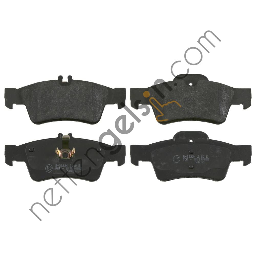 FEBI 16451 FREN BALATASI ARKA W203 04>07 S203 04>07 C209 06>09 A209 04>05 C219 04>10 C218 11>17 W211 03>08 34205120 (BOSCH 0986TB2451 EŞDEĞERİ) MERCEDES BİNEK FREN BALATASI (ARKA)