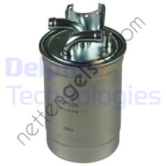 DELPHI HDF538 YAKIT FILTRESI (MAZOT - CAP 88 / UZUNLUK 166 ) PASSAT A4 A6 SUPERB 2,5TDI AFB AKE AKN AYM BAU BCZ BDG BDH BFC 97>08  VW-AUDI-SEAT-SKODA BİNEK YAKIT FİLTRESİ