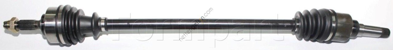 FORMPART 13380001/S AKS SAG KOMPLE C2 C3 C3 II (DIS FREZE: 22 IC FREZE: 21 BOY:852MM) DV4TD (1,4HDI 8V)  PEUGEOT-CITROEN BİNEK AKS MİLİ