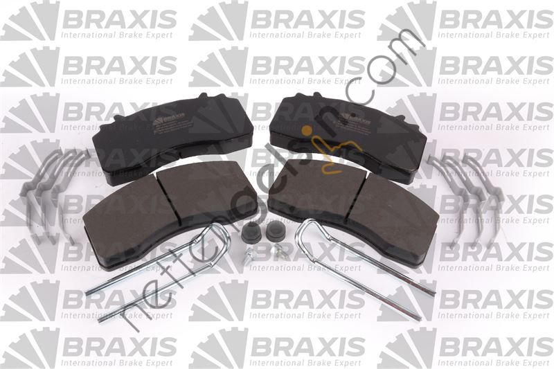BRAXIS AB5021 FREN BALATASI MAN TGX YM WABCO NG22 KALIPER  MAN AĞIR VASITA FREN BALATASI