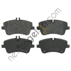 FEBI 16378 FREN BALATASI ON W202 93>00 W203 00>07 CL203 02>08 C209 02>09 R171 04>11 A0034202520 (BREMBO P50045 EŞDEĞERİ) MERCEDES BİNEK FREN BALATASI (ÖN)