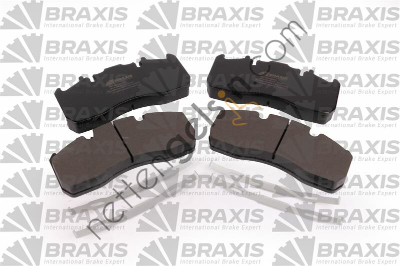 BRAXIS AB5012 FREN BALATASI ON / ARKA - RENAULT MIDLUM 06 / VOLVO 440 09 - FORD CARGO / 1842-4142  RENAULT AĞIR VASITA FREN BALATASI