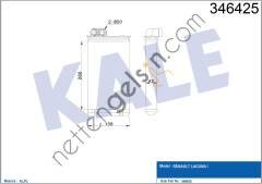 KALE 346425 KALORIFER RADYATORU LAGUNA I 1,6 / 1,8 / 2,0  RENAULT BİNEK KALORİFER RADYATÖRÜ