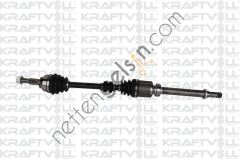KRAFTVOLL 01010193 AKS ON KOMPLE SAG NISSAN QASHQAI J10 1,6 QASHQAI 1,5 DCI 2007 - 2013 MANUEL VITES  NISSAN BİNEK AKS MİLİ