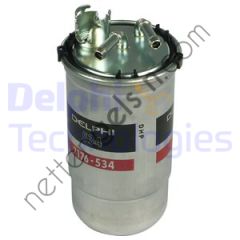 DELPHI HDF534 YAKIT FILTRESI (MAZOT) POLO CORDOBA IBIZA IV FABIA 1,4 / 1,9TDI 1,9SDI BAY AMF ASY ATD AXR ASZ BLT 99>>  VW-AUDI-SEAT-SKODA BİNEK YAKIT FİLTRESİ