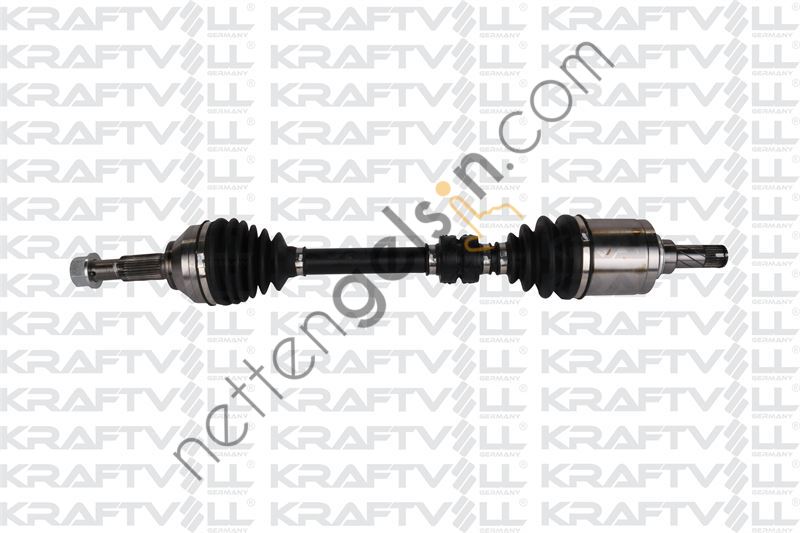 KRAFTVOLL 01010195 AKS ON KOMPLE SOL NISSAN QASHQAI J10 1,6 QASHQAI 1,5 DCI 2007 - 2013 MANUEL VITES  NISSAN BİNEK AKS MİLİ
