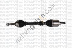 KRAFTVOLL 01010195 AKS ON KOMPLE SOL NISSAN QASHQAI J10 1,6 QASHQAI 1,5 DCI 2007 - 2013 MANUEL VITES  NISSAN BİNEK AKS MİLİ