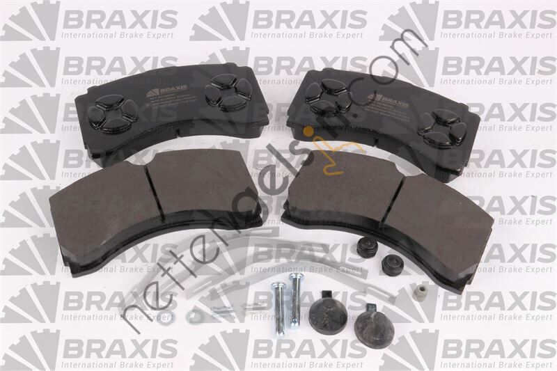 BRAXIS AB5001 FREN BALATASI ARKA M-BENZ AXOR ACTROS MP4 10> AROCS ANTOS 1842 1835 1848 2036 2040  MERCEDES AĞIR VASITA FREN BALATASI
