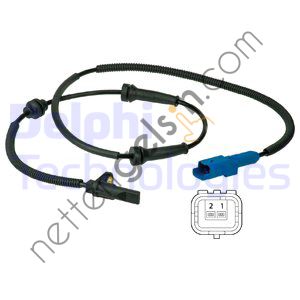 DELPHI SS20390 ABS KABLOSU SENSORU ON SAG SOL 207 301 208 2008 C3 III C3 PICASSO C ELYSEE C4 CACTUS DS3  PEUGEOT-CITROEN BİNEK ABS SENSORU