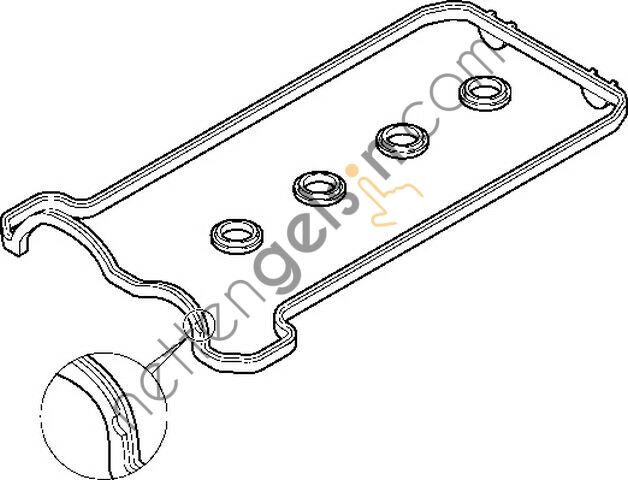 ELRING 475.860 CONTA ÜST KAPAK 119 ELRING SAĞ A1190102430 MERCEDES