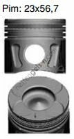 NURAL 8772661STD000G PİSTON 69.60mm OPEL ASTRA J/CORSA D A13DTE ST.STOP 625019 OPEL