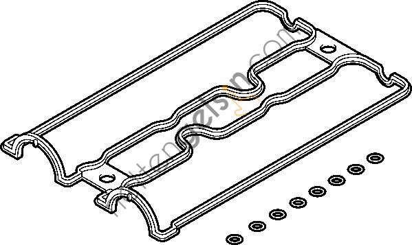 ELRING 385.120 CONTA ÜST KAPAK OPEL VECTRA B X25XE V6 ORİNGLİ 5607469 OPEL